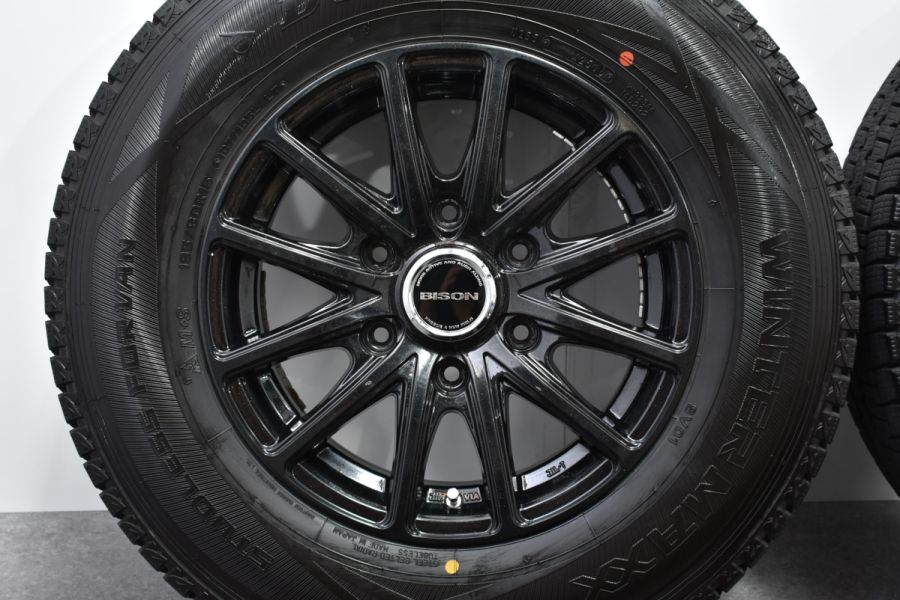 195/80R15 SV01 ホイール付　20年製　バリ溝　美品　ハイエース等 195/80R15 SV01 ホイール付 20年製 バリ溝 美品 ハイエース等