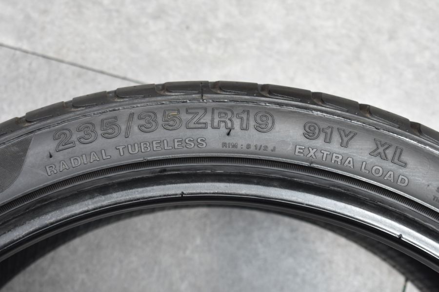 【バリ溝】キンフォレスト KF550 235/35R19 サマータイヤ 2本セット クラウン マークX プリウスα スカイライン オデッセイ W177  E90 E89