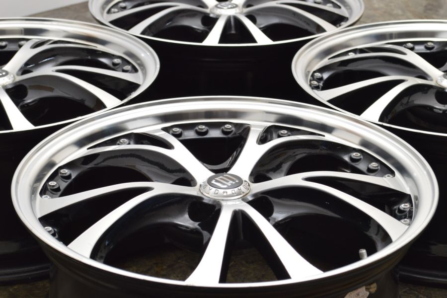 Manaray Sport VERTEC VR-5社外18インチ×8J＋45 大特価】MANARAY SPORT VERTEC VR-5 18in 8J +45 PCD114.3 4本