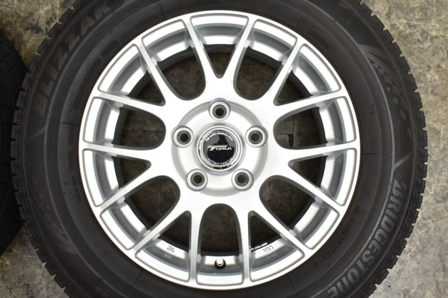 VRX3付き 超バリ溝】ブリヂストン トップラン M7 15in 6J +53 PCD114.3 ブリヂストン ブリザック 195/65R15 ノア  ヴォクシー 中古 スタッドレスタイヤホイールセット | パーツ販売ナンバーワン