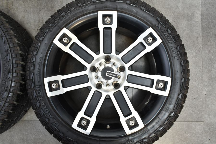 カスタム用に】マンバ オフロード M1X 22in 9.5J +35 PCD150