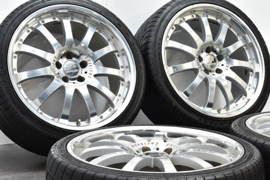 程度良好品】カールソン CE 1/11 RS 20in 8.5J+40 9.5J+40 PCD114.3 ATRスポーツ 245/35R20  275/30R20 アルファード クラウン 中古 タイヤホイールセット | パーツ販売ナンバーワン