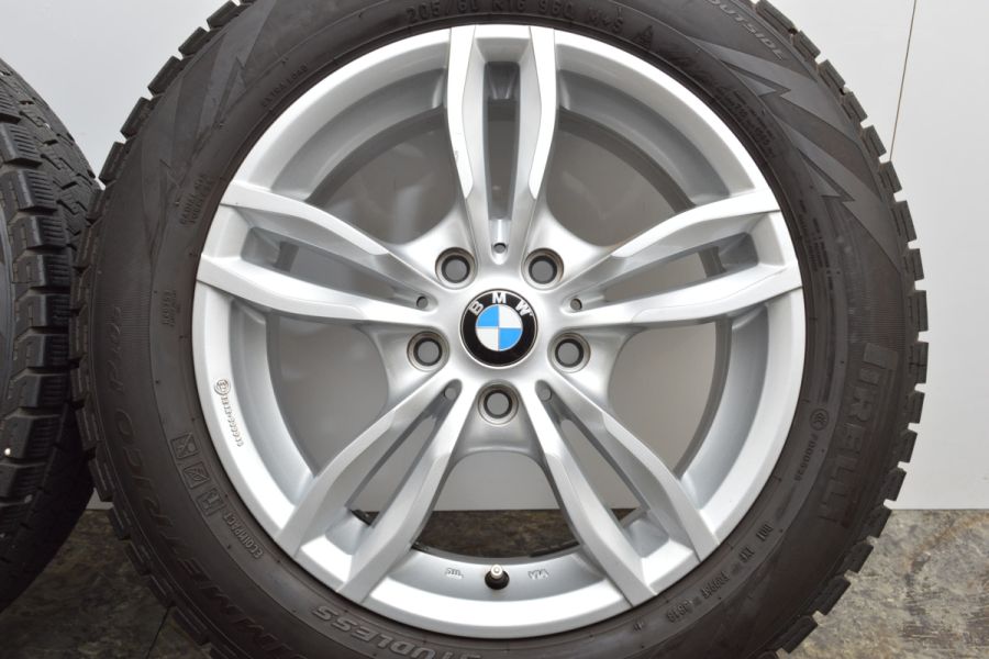 BMW専用設計】MAK LUFT 16in 7J +52 PCD112 ピレリ アイスアシンメトリ 