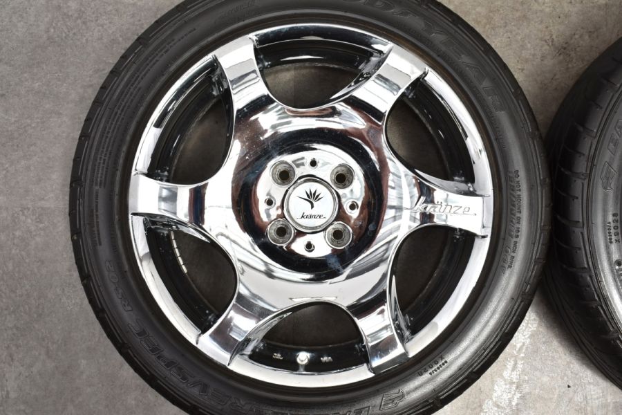 特価品】 Weds Kranze BAZREIA EVO 16in 6J +40 PCD100 特価品】 Weds Kranze BAZREIA EVO 16in 6J +40 PCD100