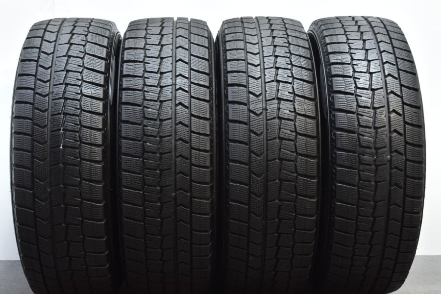 バリ溝】DUFACT 17in 7J +48 PCD114.3 ダンロップ ウインターマックス 