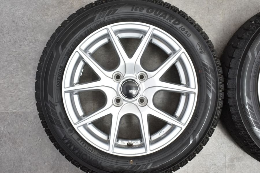 超バリ溝 2022年製 美品】SPORT DAISY 14in 5.5J +43 PCD100 超バリ溝 2022年製 美品】SPORT DAISY 14in 5.5J +43 PCD100