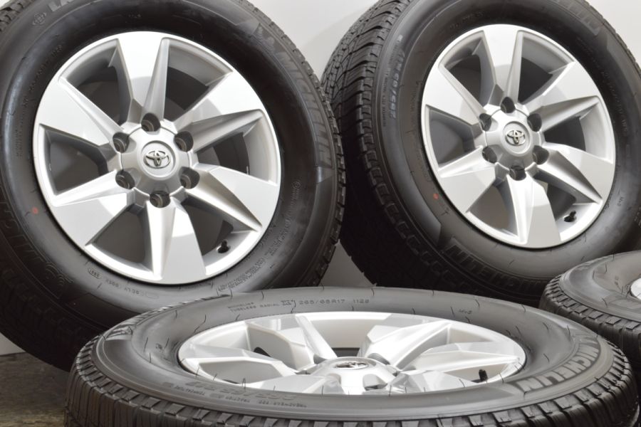 新車外し品】トヨタ 150 ランドクルーザープラド 後期 純正 17in 7.5J
