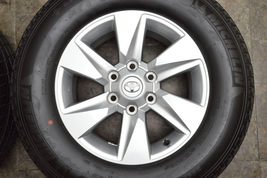 新車外し品】トヨタ 150 ランドクルーザープラド 後期 純正 17in 7.5J
