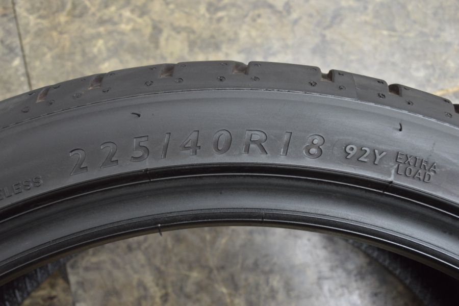 tazzy さん専用④タイヤほぼ新品！TTクーペ純正 ピレリ225/40R18 stm_pi-2540400