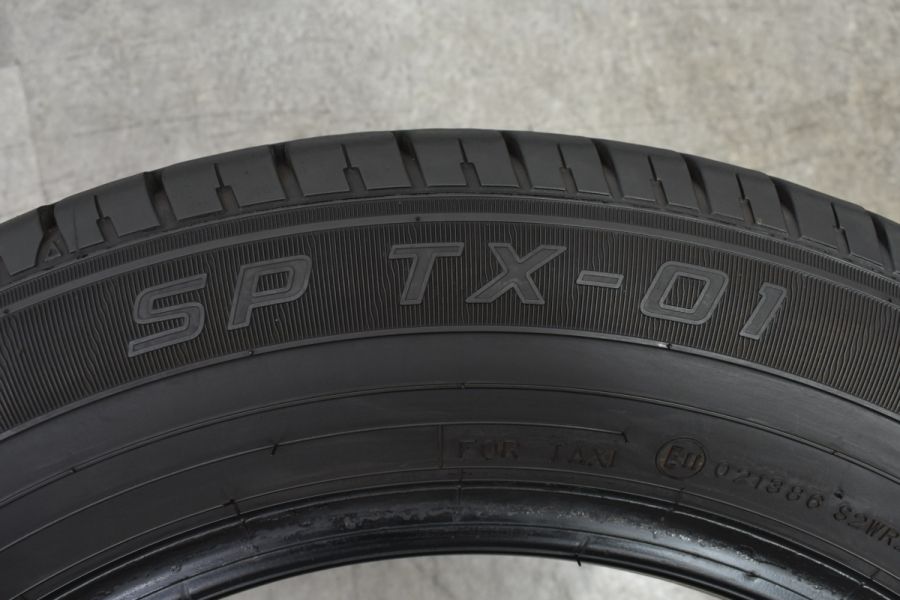 【ハイヤー タクシー用タイヤ 2022年製】ダンロップ SP TX-01 185/65R15 サマータイヤ 4本 ジャパンタクシー アクア プリウス  フリード