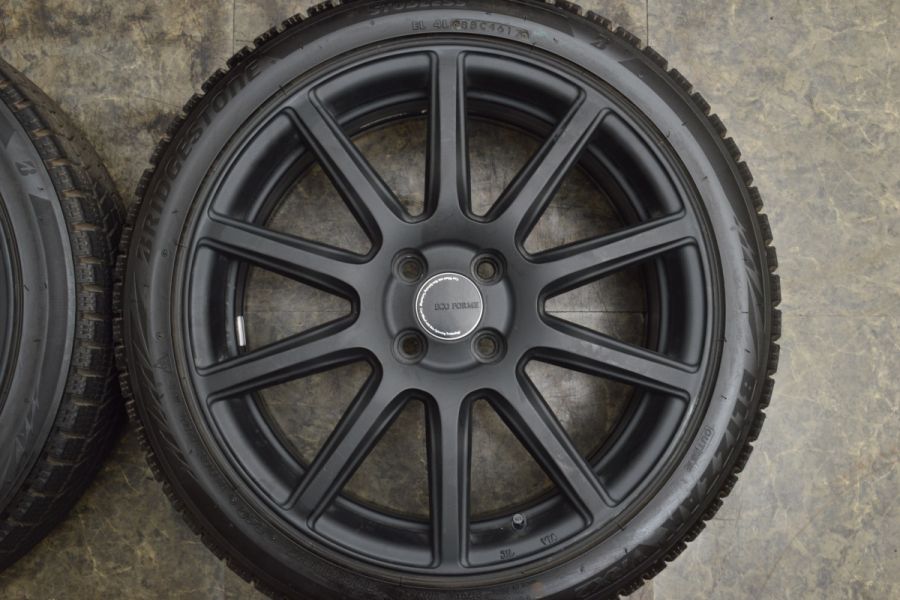 良好品】エコフォルム 17in 7J +45 PCD100 ブリヂストン ブリザック VRX2 205/45R17 NDロードスター GRヴィッツ  スイフト ノート 中古 スタッドレスタイヤホイールセット | パーツ販売ナンバーワン