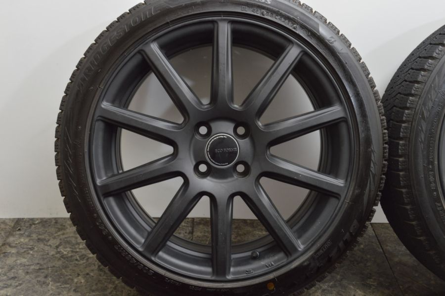 良好品】エコフォルム 17in 7J +45 PCD100 ブリヂストン ブリザック VRX2 205/45R17 NDロードスター GRヴィッツ  スイフト ノート 中古 スタッドレスタイヤホイールセット | パーツ販売ナンバーワン