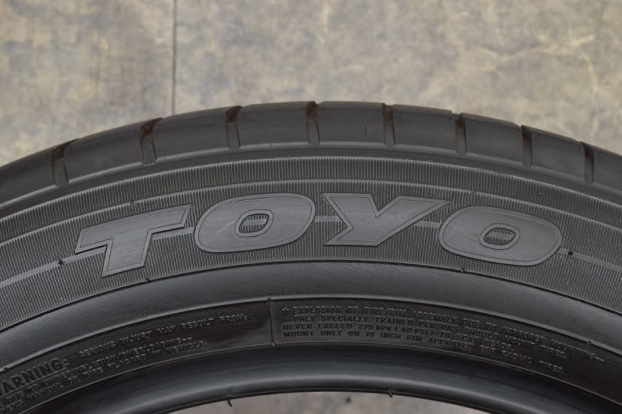 9分山 超バリ溝 2022年製】トーヨー プロクセス R46A 225/55R19