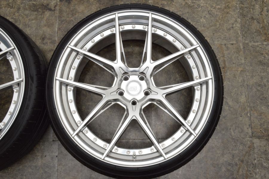 鍛造 2ピース】BC FORGED HCA381S 22in 9.5J +8 11J +24 PCD112 P-ZERO PZ4 245/30R22  285/25R22 W221 Sクラス G11 G12 7シリーズ 等に 中古 タイヤホイールセット | パーツ販売ナンバーワン