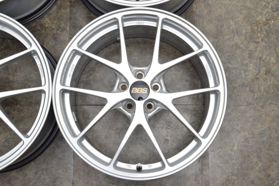 鍛造 美品】BBS RI-A 18in 7.5J +48 PCD100 4本セット RI-A021