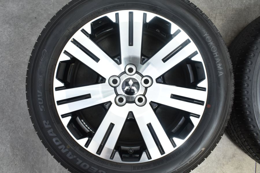 新車外し品 ミツビシ純正 デリカD5 後期 国産スタッドレス 225/55R18