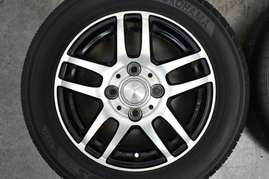 軽自動車に ヨコハマ ECOS ES31 155/65R13 ホイールセット 中古