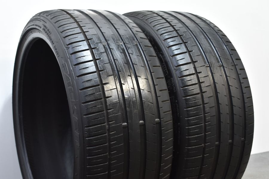 程度良好品】ファルケン アゼニス FK510 245/35R20 サマータイヤ 2本