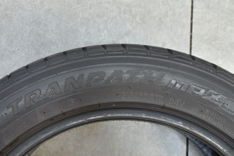 トーヨー トランパス MPZ 215/55R17 4本セット エスティマ クラウン オデッセイ ヴェゼル スカイライン ジューク 中古 タイヤのみ |  パーツ販売ナンバーワン