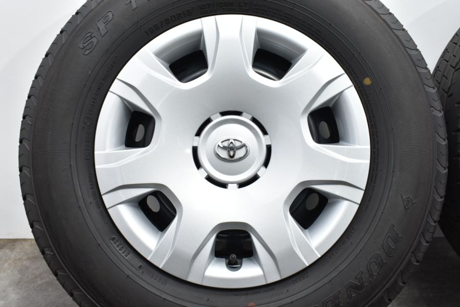 新車外し品 2022 2023年製】トヨタ 200 ハイエース 純正 15in 6J