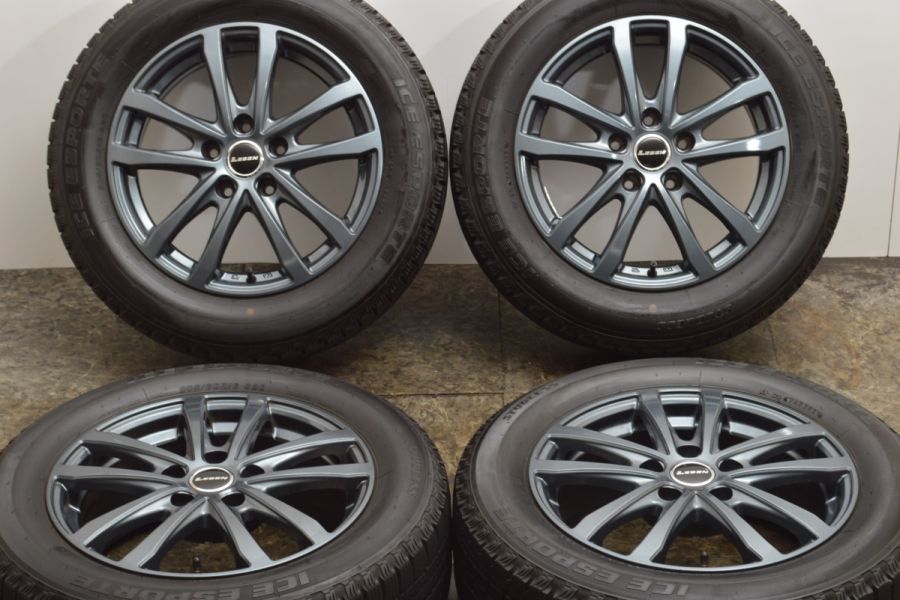 程度良好品】LEBEN 16in 6.5J +40 PCD114.3 アイスエスポルテ