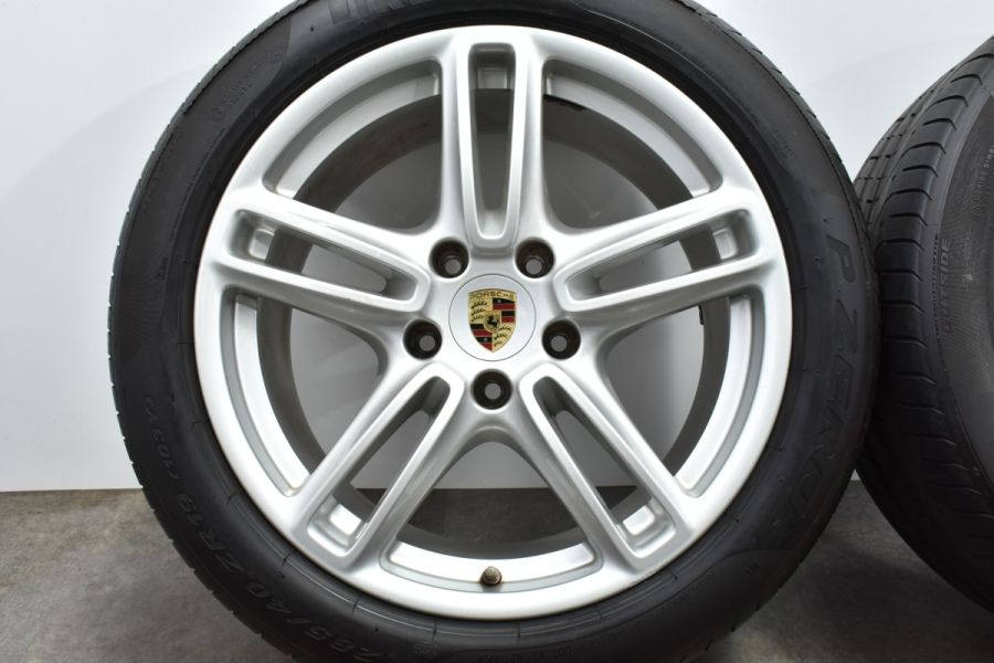 正規品】ポルシェ 970 パナメーラ ターボ 純正 19in 9J +60 10J +61 PCD130 ピレリ 255/45R19 285/40R19  ホイールのみ販売可能 中古 タイヤホイールセット | パーツ販売ナンバーワン