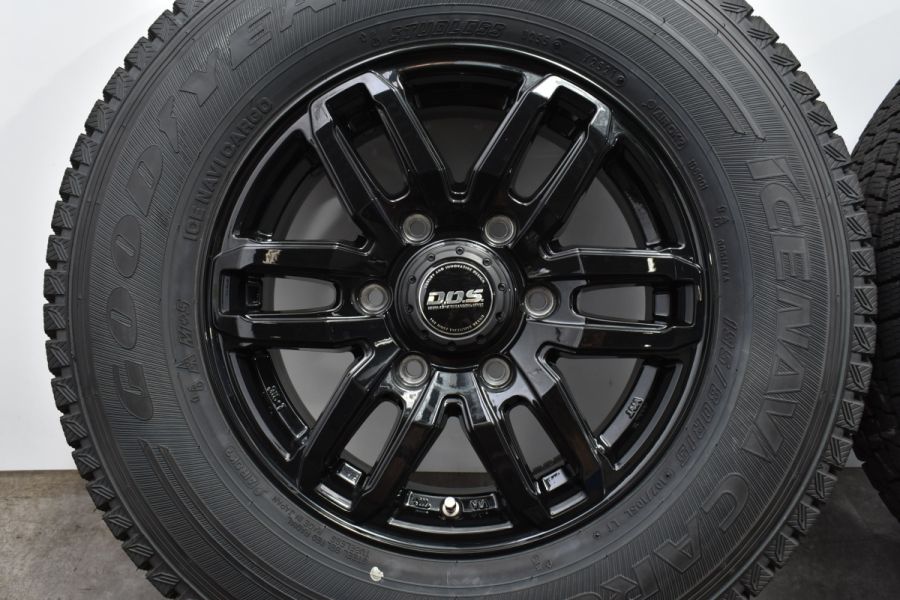 ☆バリ山 195/80R15 LT グッドイヤーアイスナビカーゴ 20年製 2