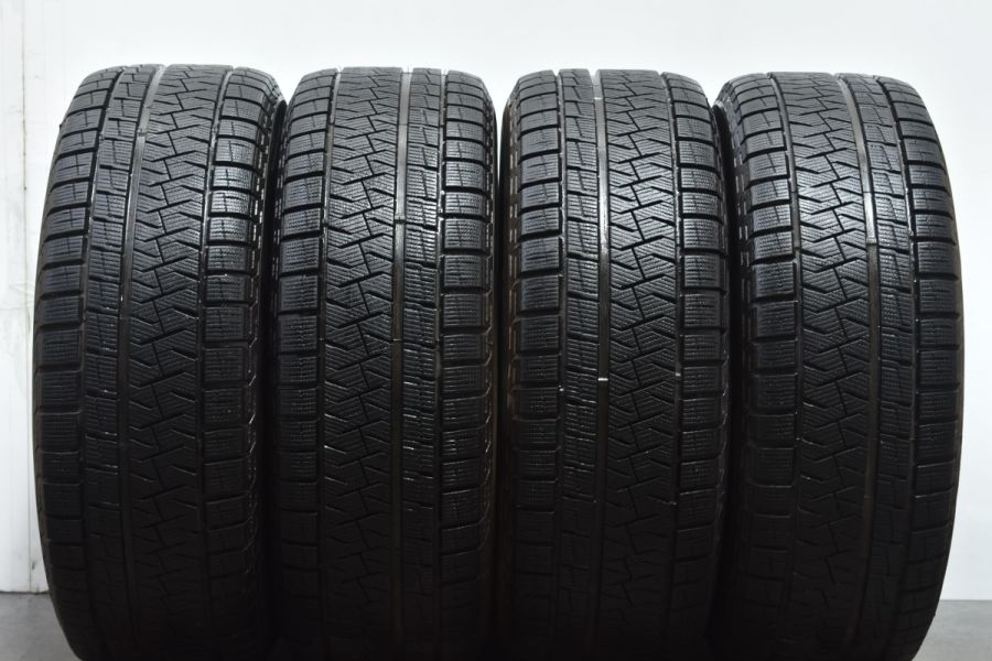 【バリ溝 美品】シュナイダー 16in 6.5J+53 PCD114.3 ピレリ アイスアシンメトリコプラス 215/60R16 エスティマ  オデッセイ ヴェゼル CX-3