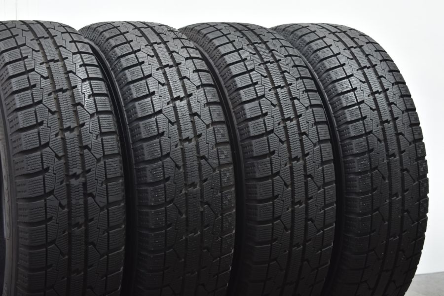 バリ溝 美品】WINNERS 16in 6J +40 PCD100 トーヨー オブザーブ ガリットGIZ 195/65R16 トヨタ ライズ ダイハツ  ロッキー ガソリン車 中古 スタッドレスタイヤホイールセット パーツ販売ナンバーワン