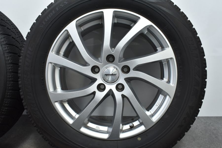 【程度良好品】ラストラーダ ティラード 17in 7J +48 PCD114.3 ブリヂストン ブリザック VRX 225/60R17 エルグランド  エクストレイル