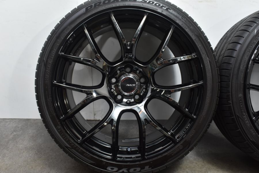 ドレスアップ用に】RAYS HOMURA 2×7AG 19in 9J +38 PCD112 トーヨー プロクセススポーツ 255/35R19 アウディ  TT RS S5 A5 中古 タイヤホイールセット | パーツ販売ナンバーワン