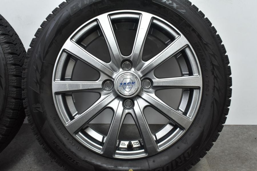 ダイハツ 純正ホイール 155/65r14 ブリザック VRX2 スタッドレス 4本