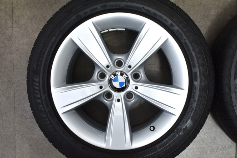 【スタースポーク376】BMW F20 1シリーズ 純正 16in 7J +40 PCD120 ブリヂストン 205/55R16 ☆ 承認 RSC  E90 3シリーズ RONAL 6796199