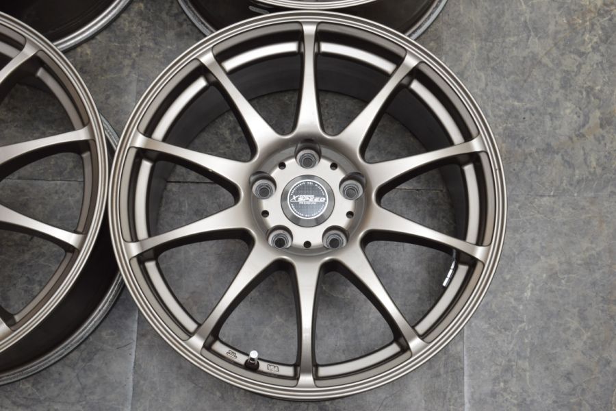 美品】クロススピード 17in 8J+46 PCD114.3 4本セット