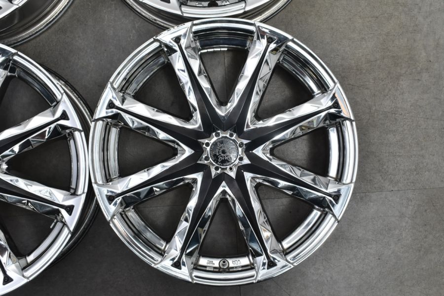 ドレスアップ カスタム用に】M'zスピード ジュリア 24 Neige 16? 5.5J