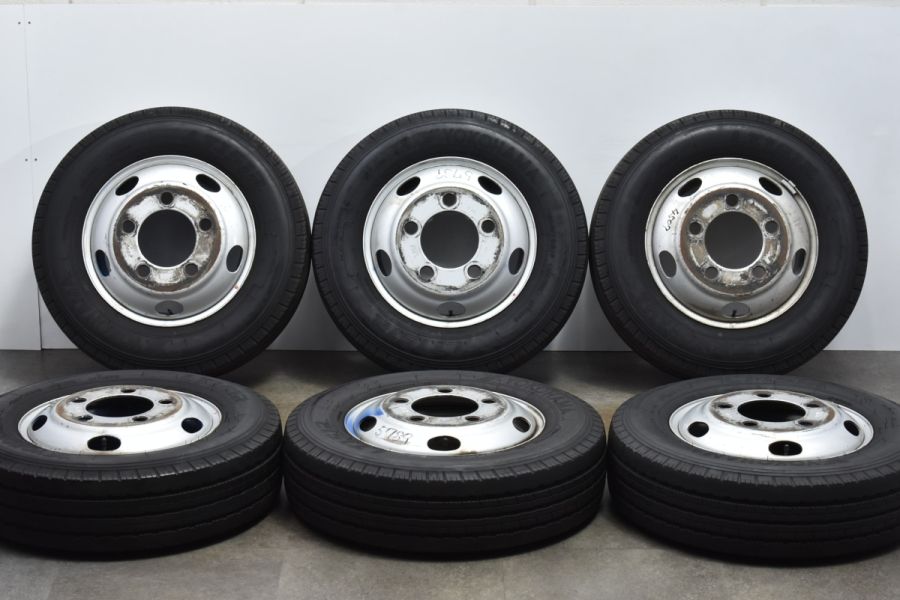 小型トラック用 良好品】トピー TOPY 5.5J 16in +116.5 PCD203.2 ヨコハマ LT151R 205/75R16  113/111L LT 12PR 交換用 6本セット 中古 タイヤホイールセット | パーツ販売ナンバーワン