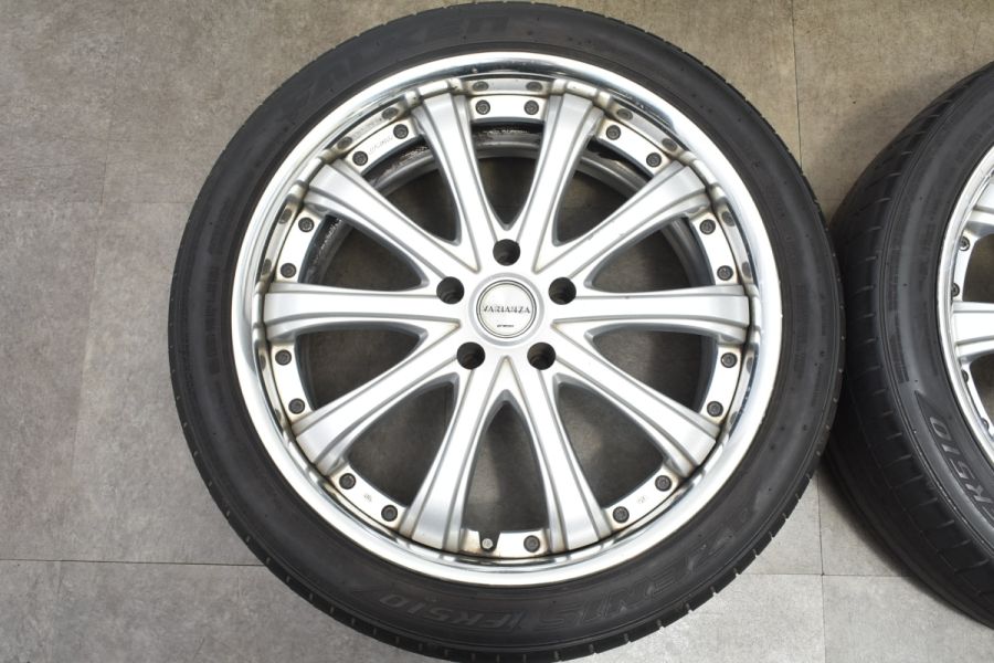 程度良好品】WORK ヴァリアンツァ V5S 20in 8.5J+28 9.5J+35 PCD120 ファルケン アゼニスFK510  245/40R20 275/35R20 レクサス LS 中古 タイヤホイールセット | パーツ販売ナンバーワン