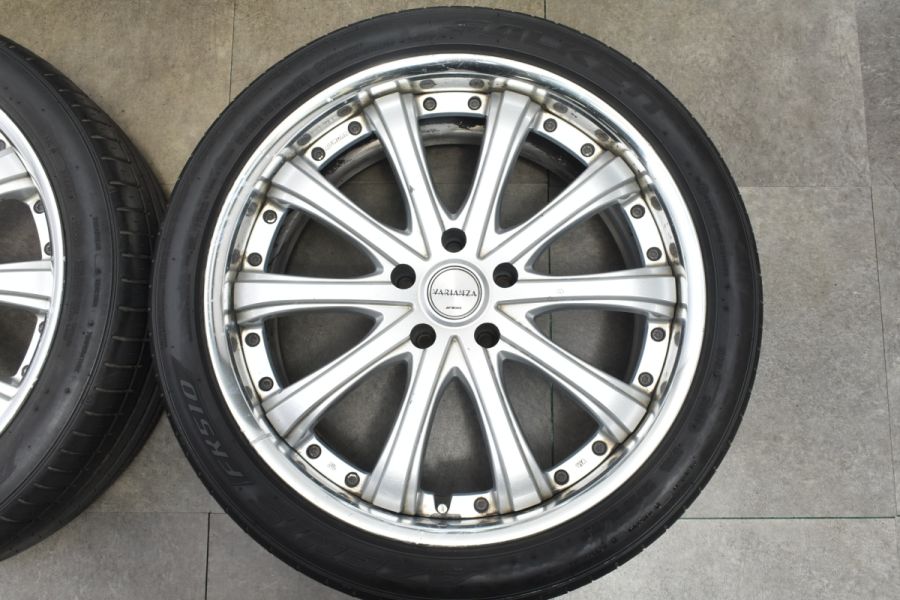 【程度良好品】WORK ヴァリアンツァ V5S 20in 8.5J+28 9.5J+35 PCD120 ファルケン アゼニスFK510  245/40R20 275/35R20 レクサス LS