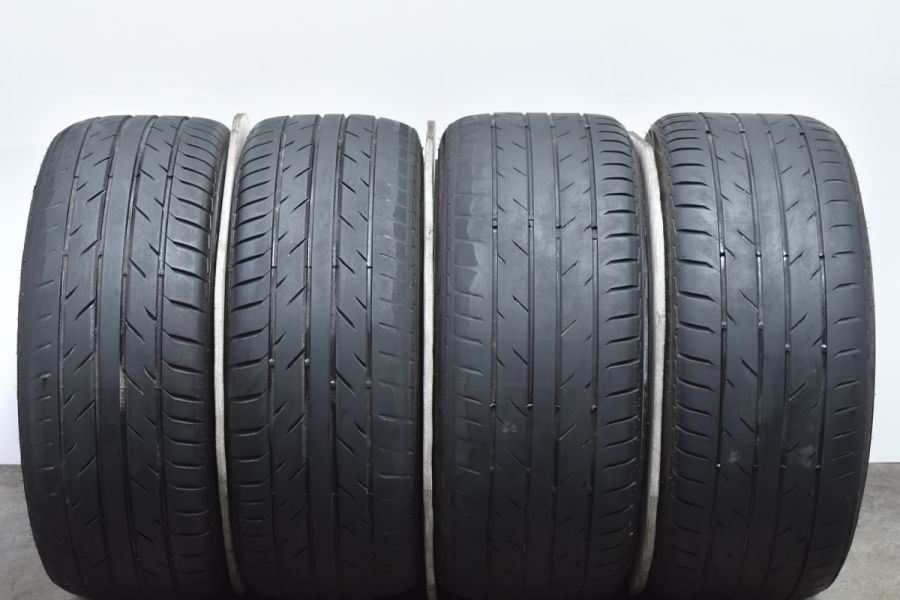 ドレスアップ用に】アネーロコラソン シャルマン 19in 8.5J +35 9.5J +45 PCD114.3 ATRスポーツ2 235/35R19  245/35R19 クラウン マークX 中古 タイヤホイールセット | パーツ販売ナンバーワン