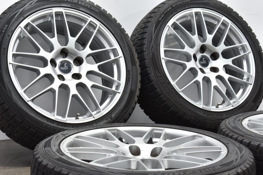 程度良好品】Weds DELMORE 19in 8J +35 PCD120 ダンロップ ウインターマックス WM01 245/45R19 レクサス  LS600h LS460 車検用 中古 スタッドレスタイヤホイールセット | パーツ販売ナンバーワン