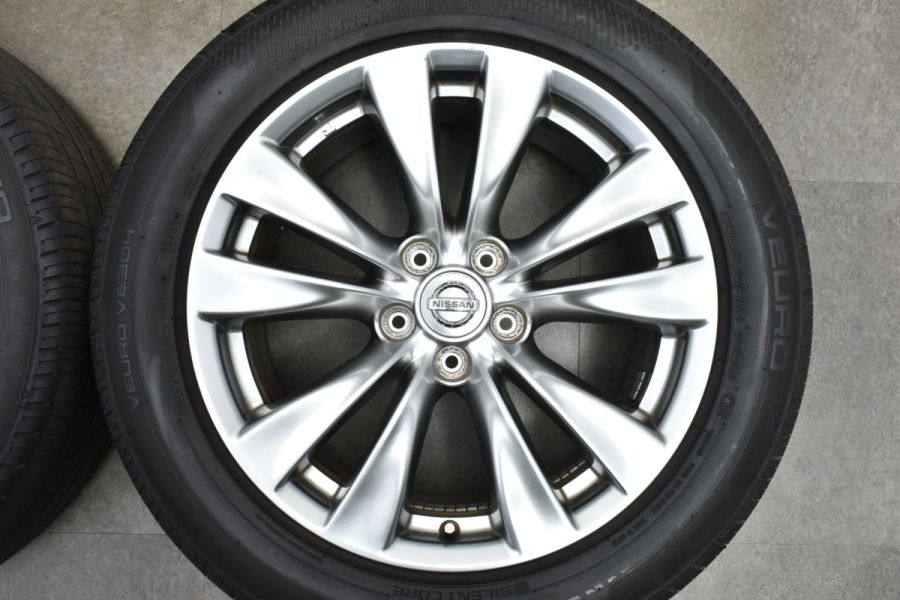 DUNLOP VEURO VE303 245/50R18】夏タイヤ【日産 Y51フーガ 純正 