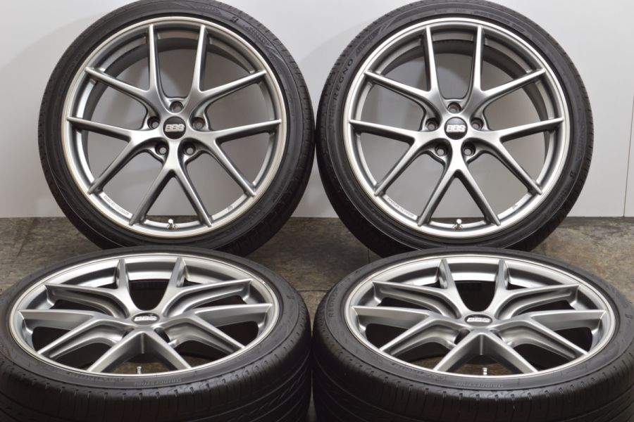 美品 バリ溝】BBS GERMANY CI-R 20in 8.5J+36 PCD114.3 ブリヂストン REGNO GR-XII 245/35R20  アルファードヴェルファイア スカイライン 中古 タイヤホイールセット | パーツ販売ナンバーワン