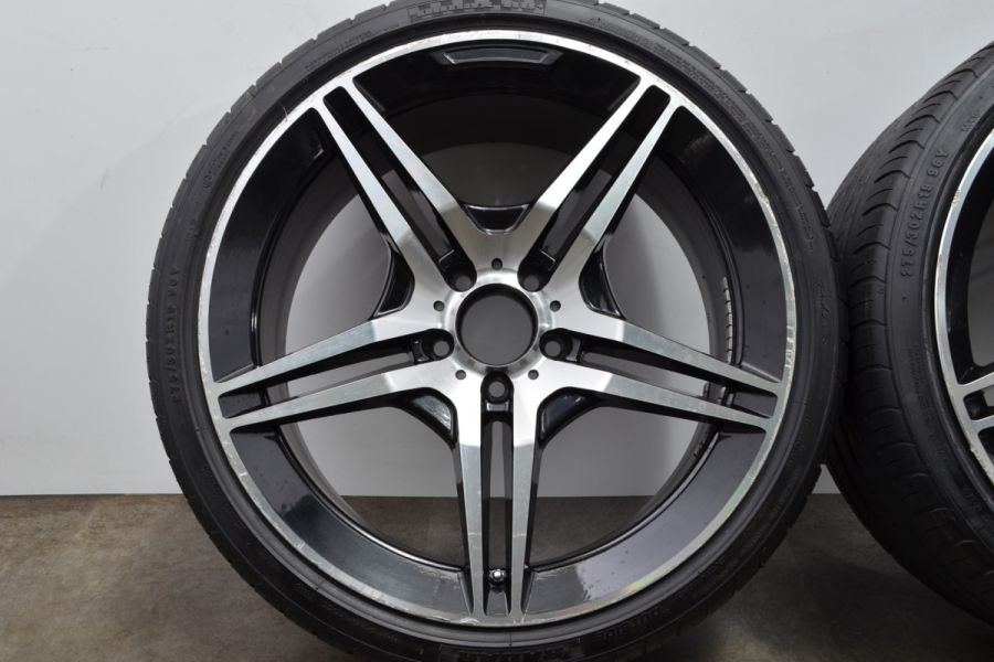 特価品】ツイン5スポーク 19in 8.5J 9.5J+38 PCD112 キンフォレスト レーダー 245/35R19 275/30R19 ベンツ  W211 Eクラス W205 Cクラス 中古 タイヤホイールセット | パーツ販売ナンバーワン