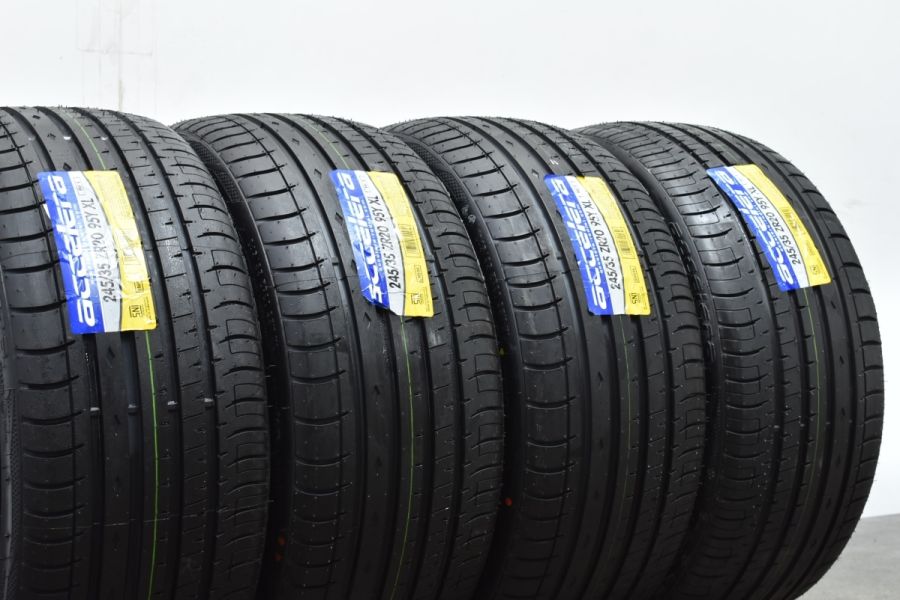 ラベル付 超バリ溝 未使用品】アクセレラ PHI-R 245/35R20 4本