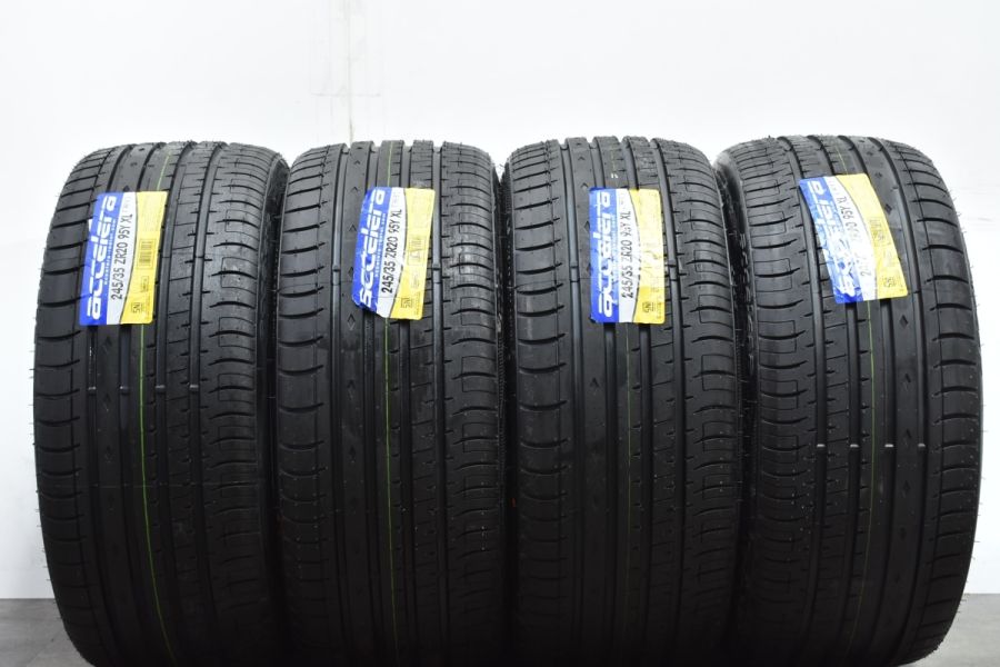 ラベル付 超バリ溝 未使用品】アクセレラ PHI-R 245/35R20 4本