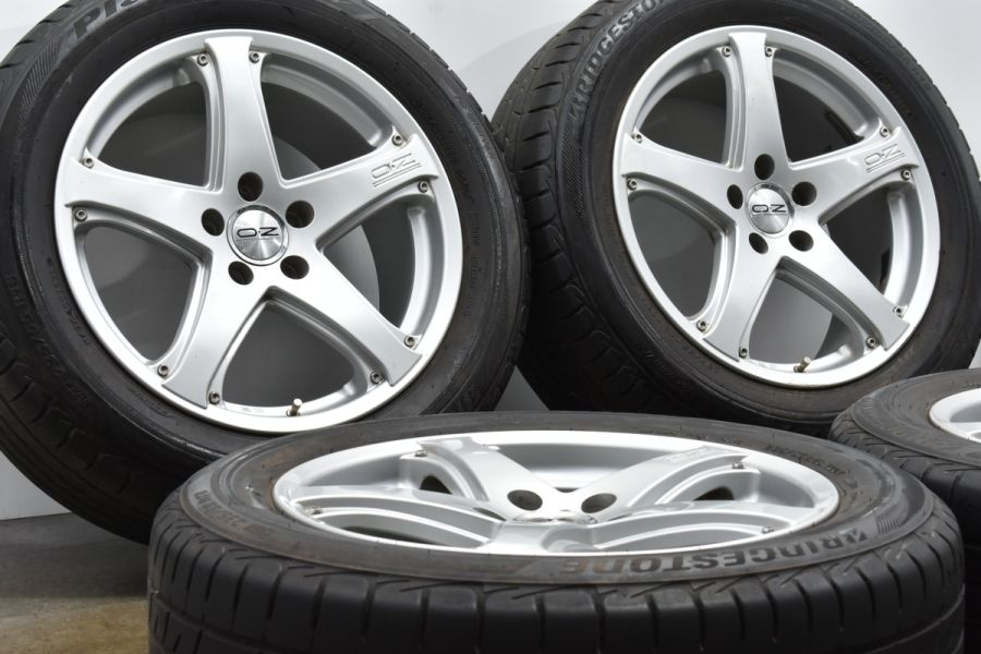 希少品】OZレーシング キャニオン 18in 8J +40 PCD114.3 ブリヂストン 235/55R18 RAV4 ハリアー エクストレイル  デリカD:5 CX-5 中古 タイヤホイールセット | パーツ販売ナンバーワン