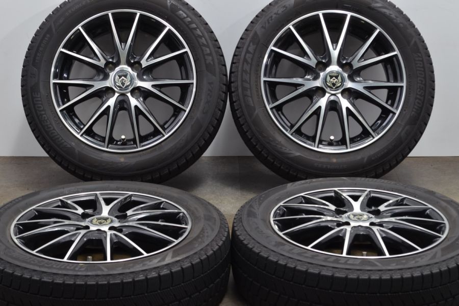 【良好品】ライツレー 14in 4.5J +45 PCD100 ブリヂストン ブリザック VRX3 155/65R14 N-BOX デイズ サクラ  ワゴンR アルト タント ムーヴ