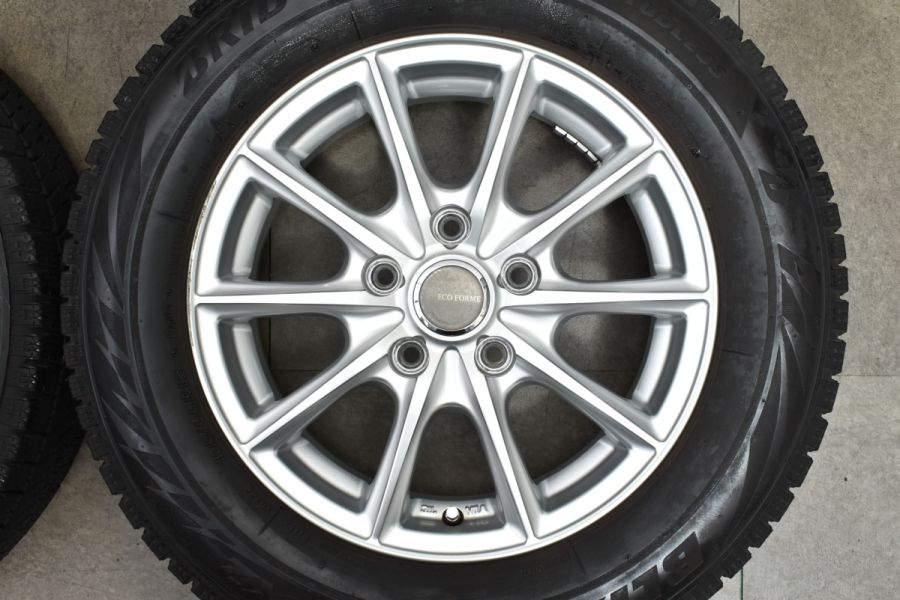 大特価】エコフォルム 15in 6J +45 PCD114.3 ブリヂストン ブリザック