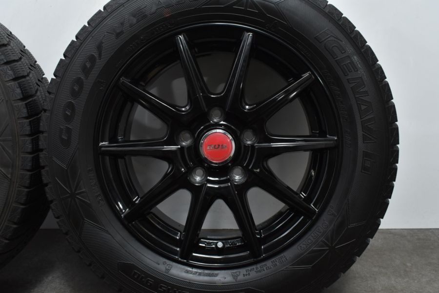 【良好品】DOS 15in 6J +52 PCD114.3 グッドイヤー アイスナビ6 195/65R15 ノア ヴォクシー ステップワゴン  プレマシー アクセラ リーフ