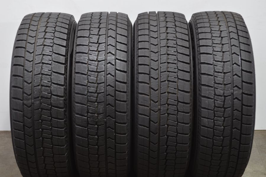 バリ溝】SUV 16in 6.5J +38 PCD114.3 ダンロップ ウィンターマックス